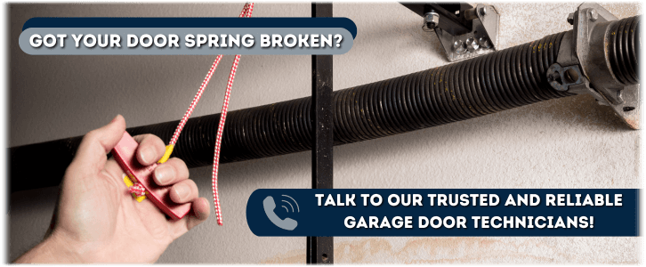 Broken Garage Door Spring Hatfield PA